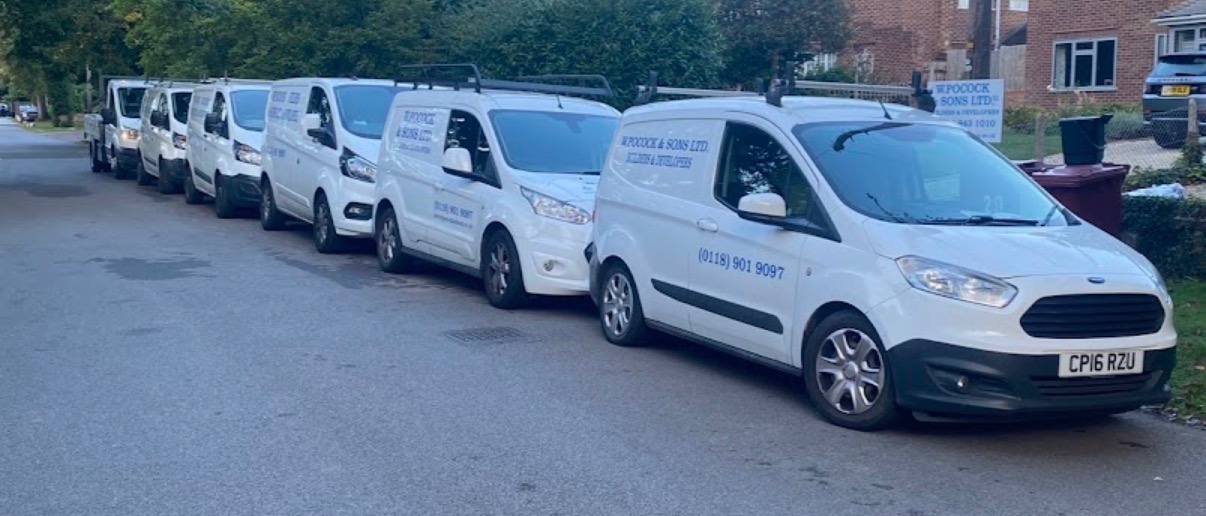 The W. Pocock & Sons van fleet