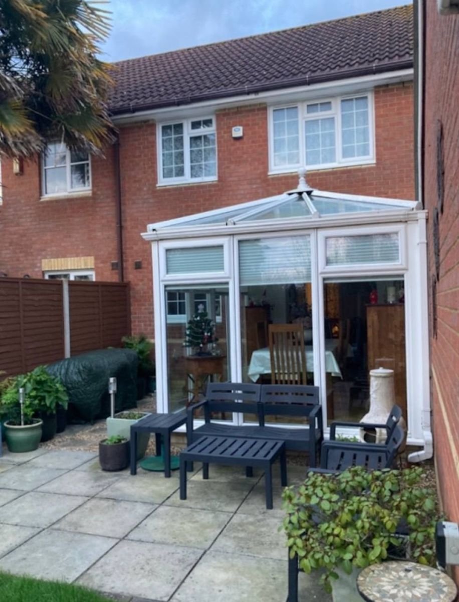 Conservatory replaced with an extension by W. Pocock & Sons, photographed by Big Rich